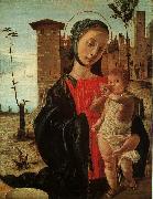 BRAMANTINO Virgin and Child oil on canvas